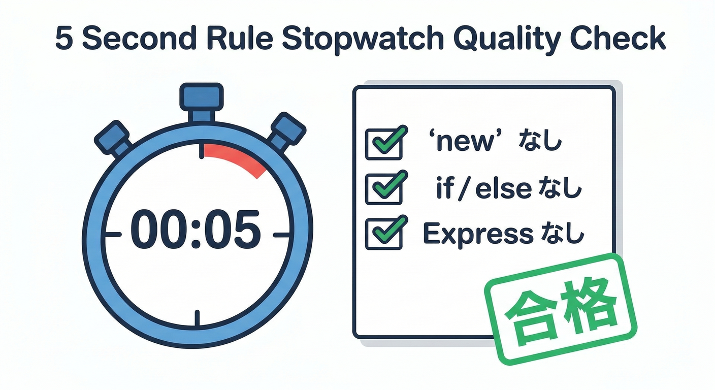 5 Second Rule Stopwatch