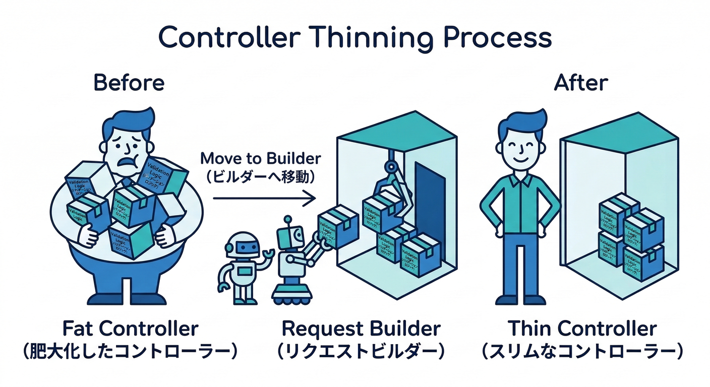 Controller Thinning Process