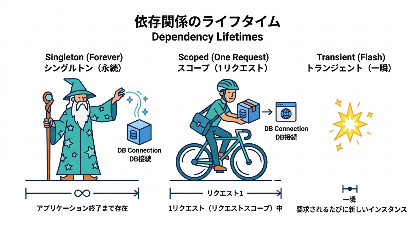 Dependency Lifetimes