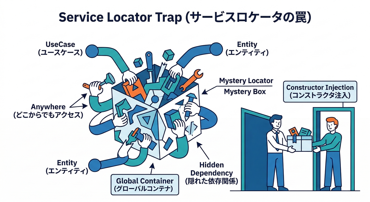 Service Locator Trap