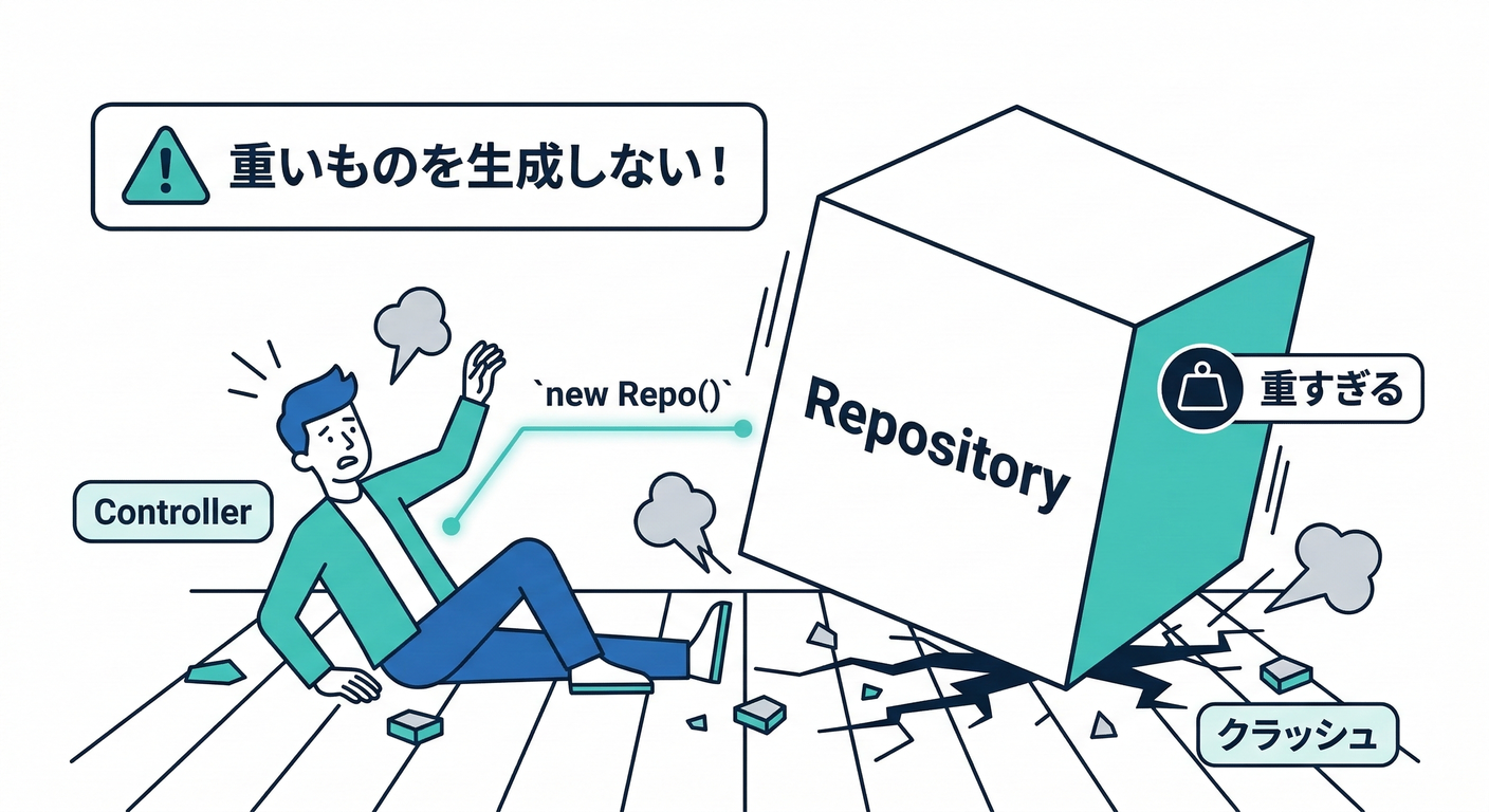Controller Creating Repository Accident