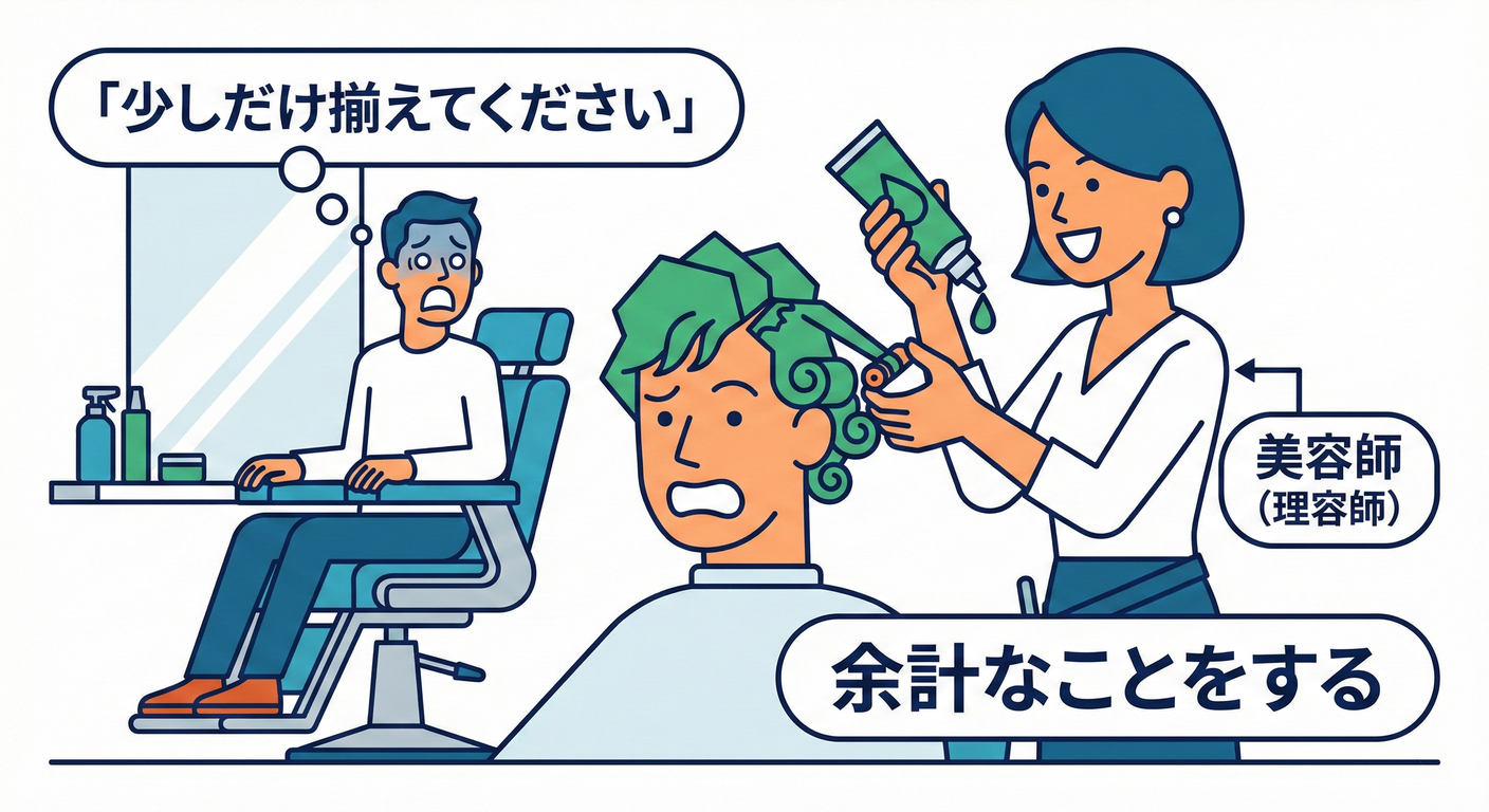 Hairsalon Accident