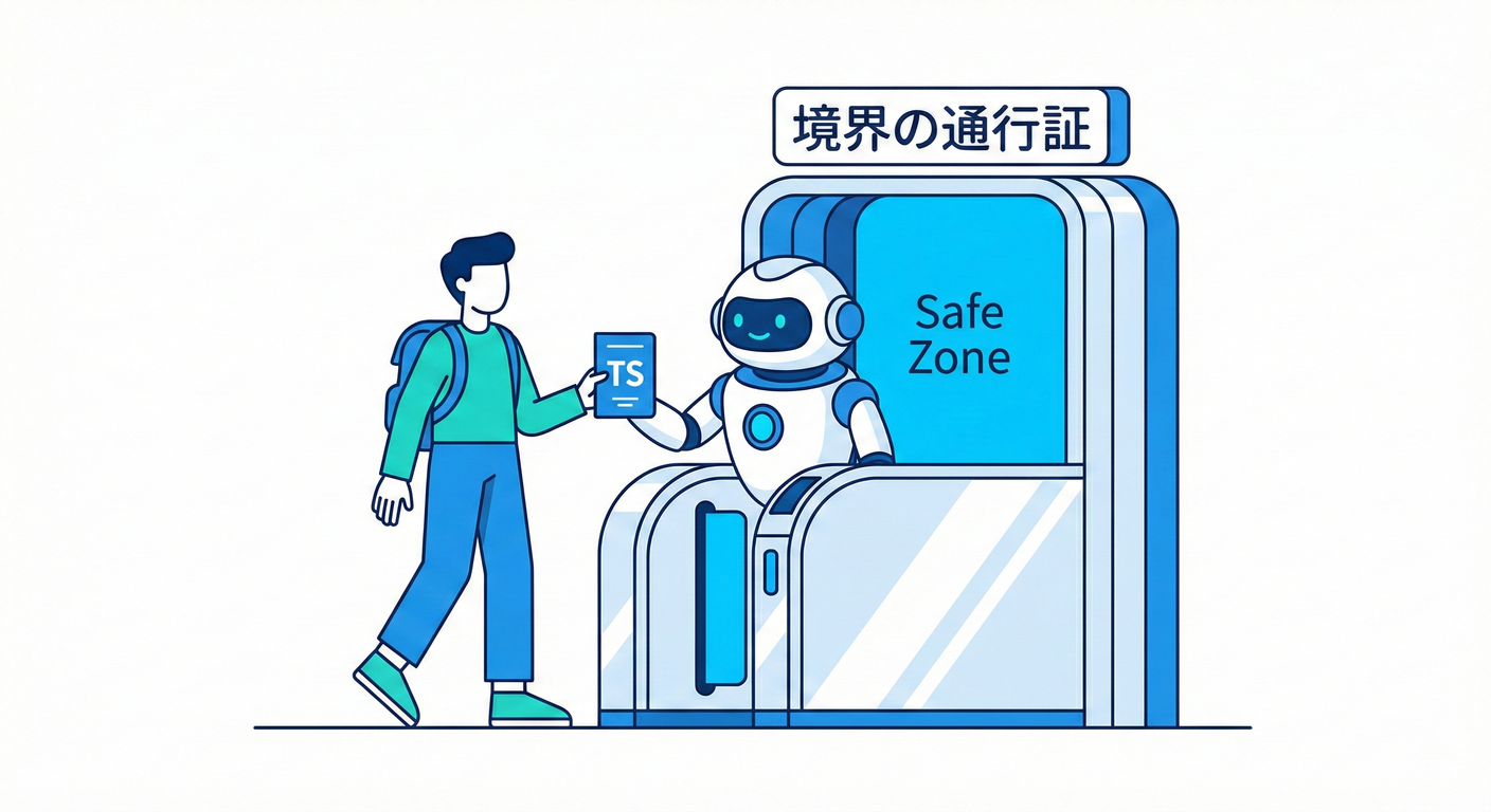 境界の通行証