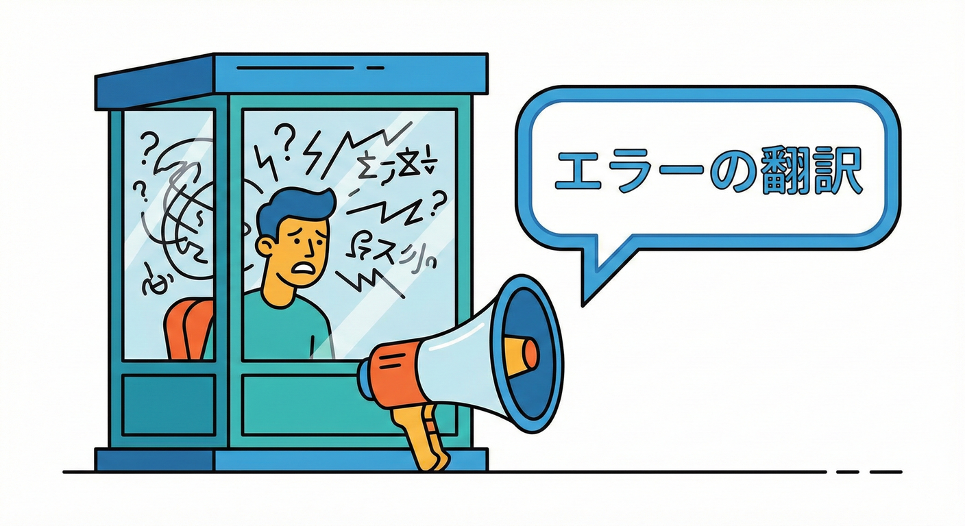 エラーの翻訳