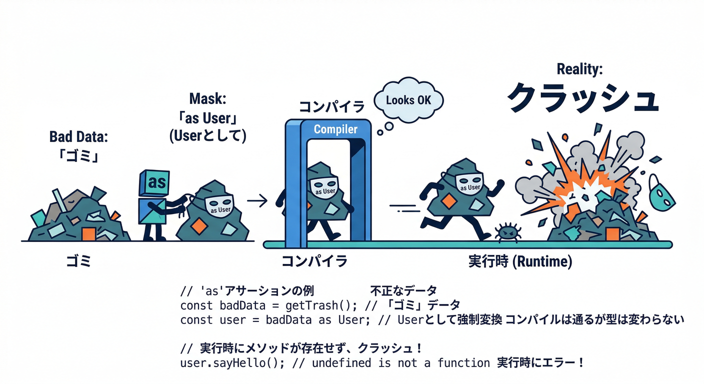 The 'as' Keyword Trap