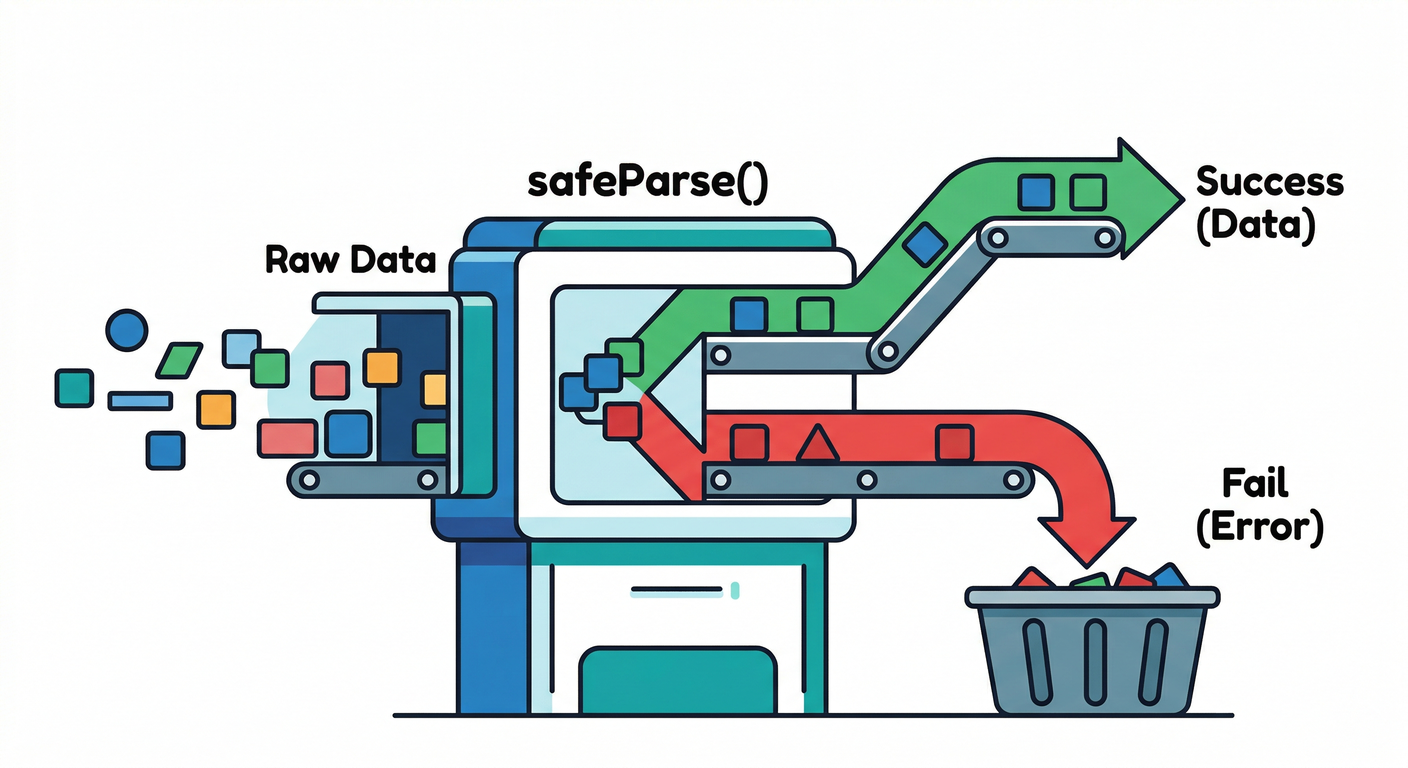 safeParse Flow