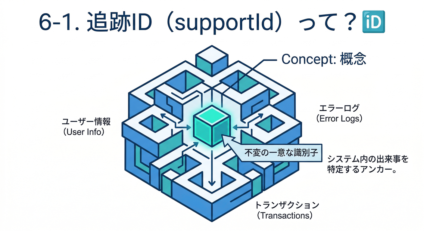 6-1. 追跡ID(supportId)って?🆔