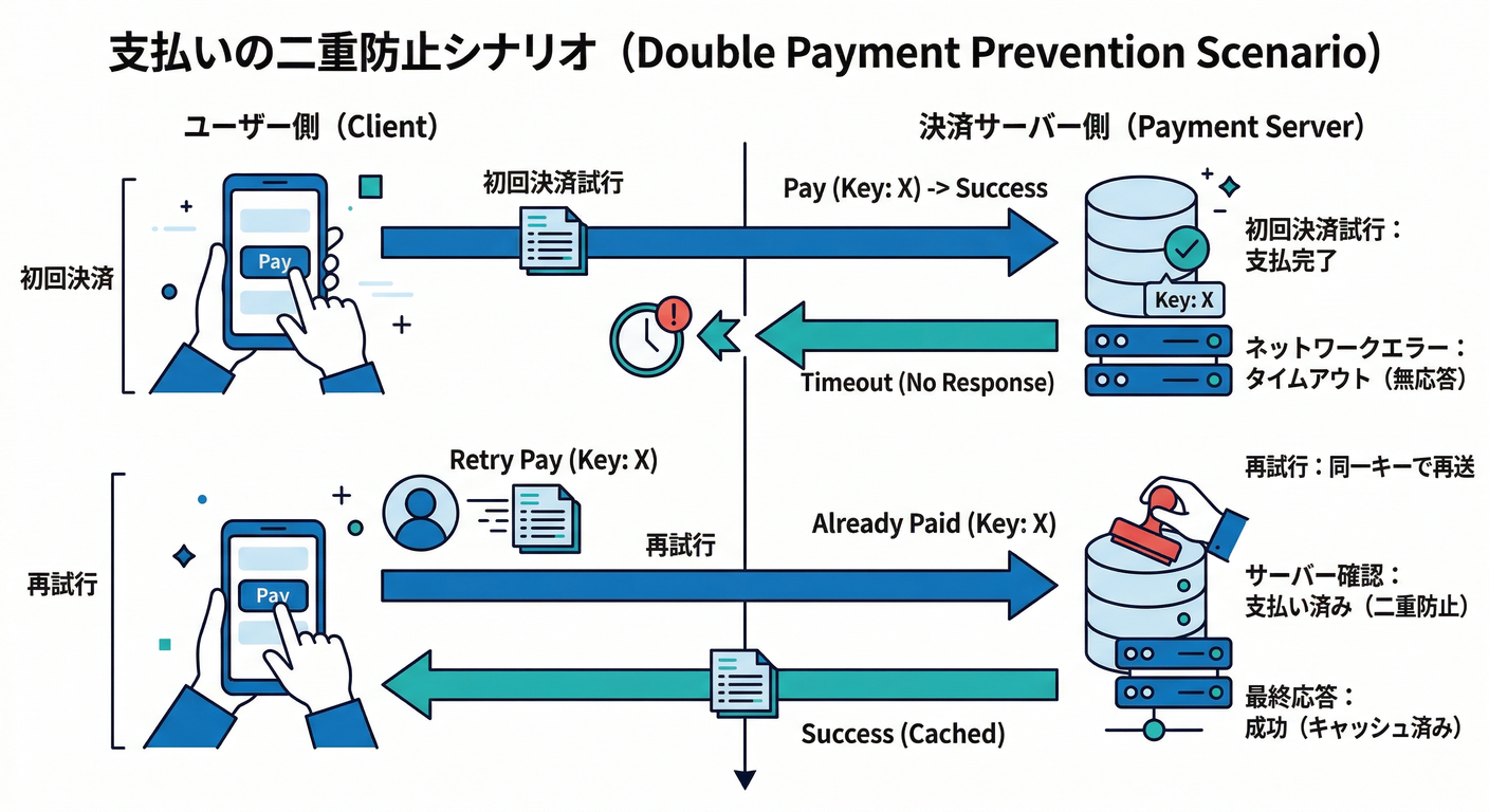 Double Payment Prevention Scenario