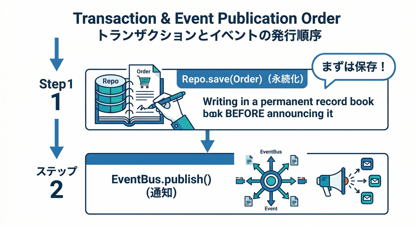 Transaction & Event Publication Order