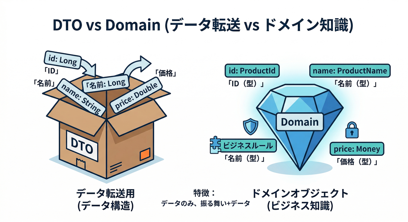 DTO vs Domain