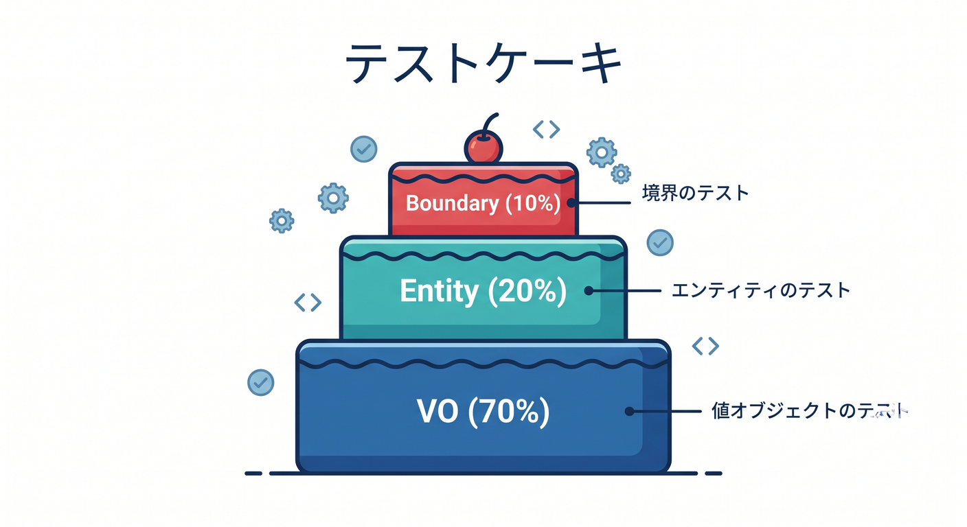 Test Distribution Cake