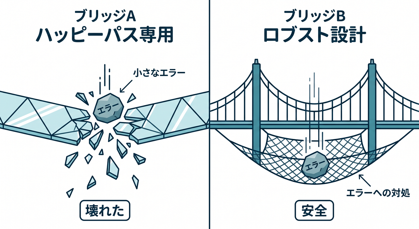 Happy Path vs Robust