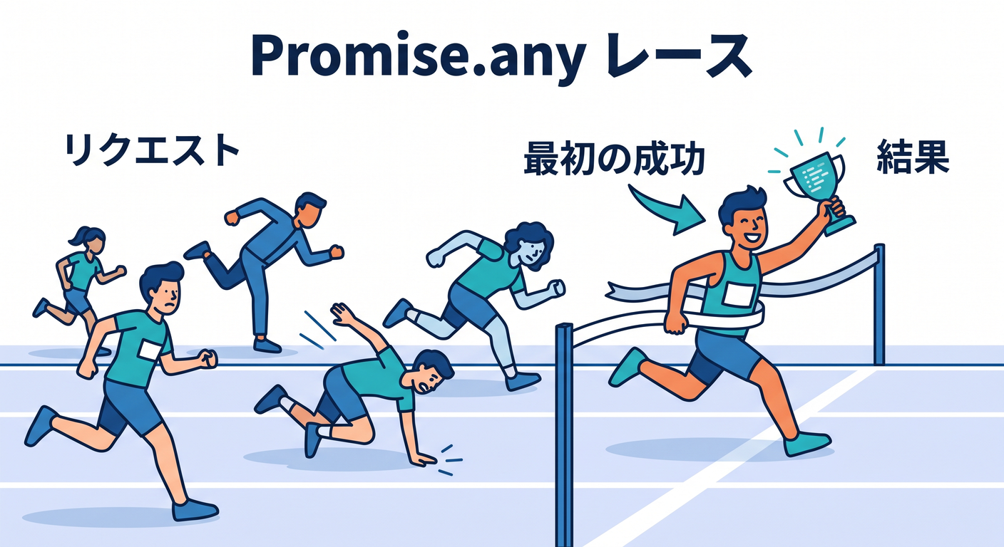 Promise.any Race