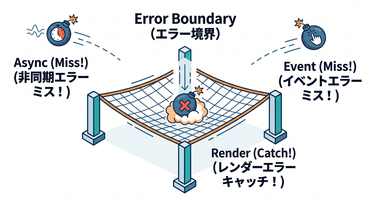 React Error Boundary Scope