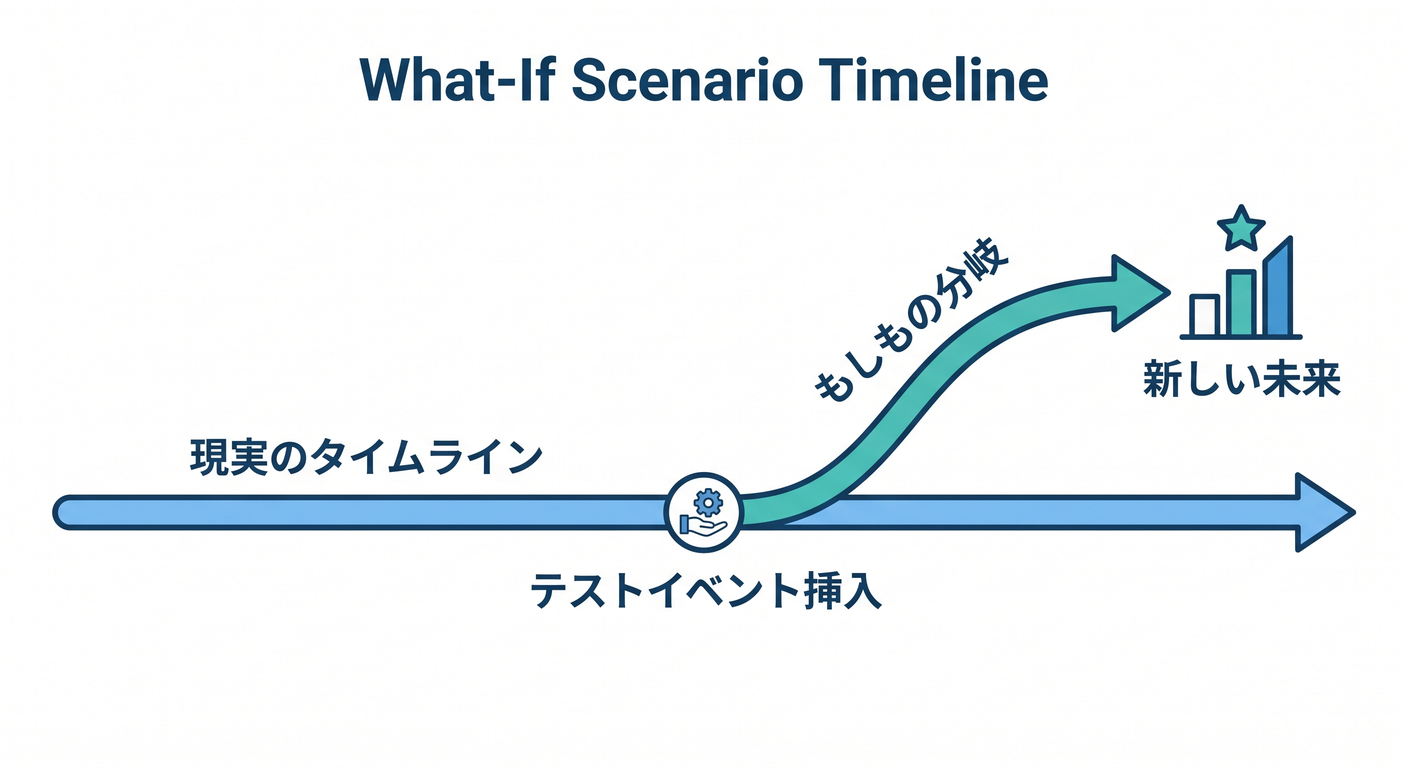 What-If Scenario Timeline