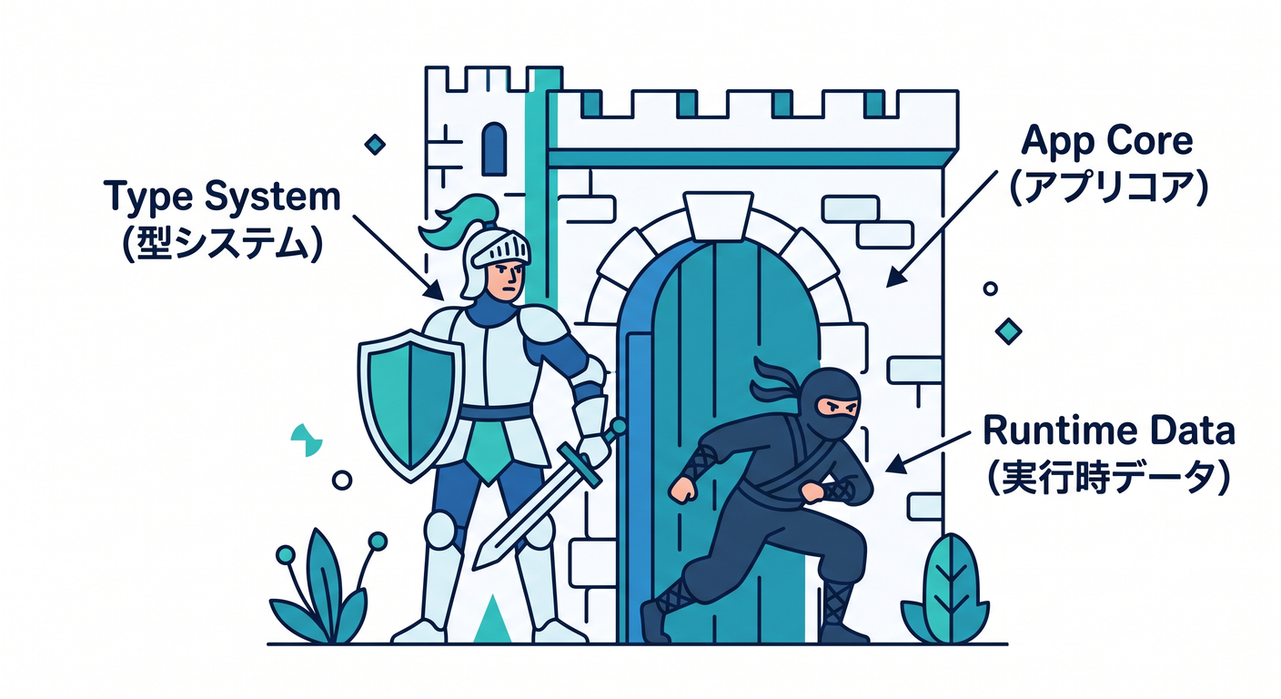 Types vs Runtime Ninja
