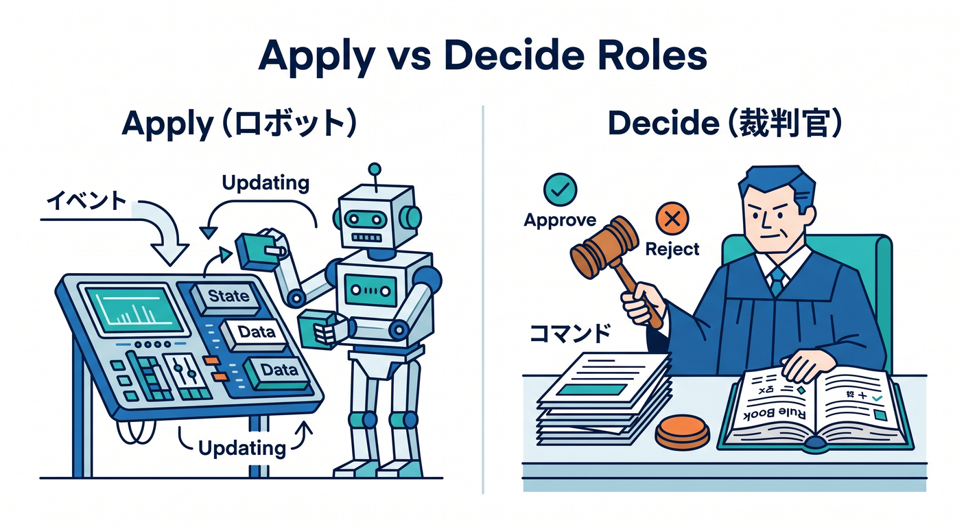 Apply vs Decide Roles