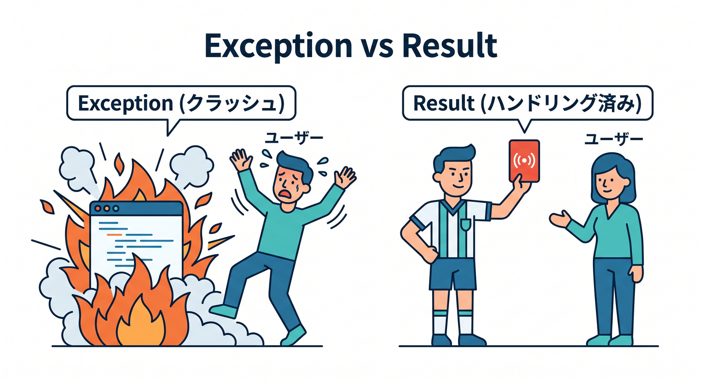 Exception vs Result