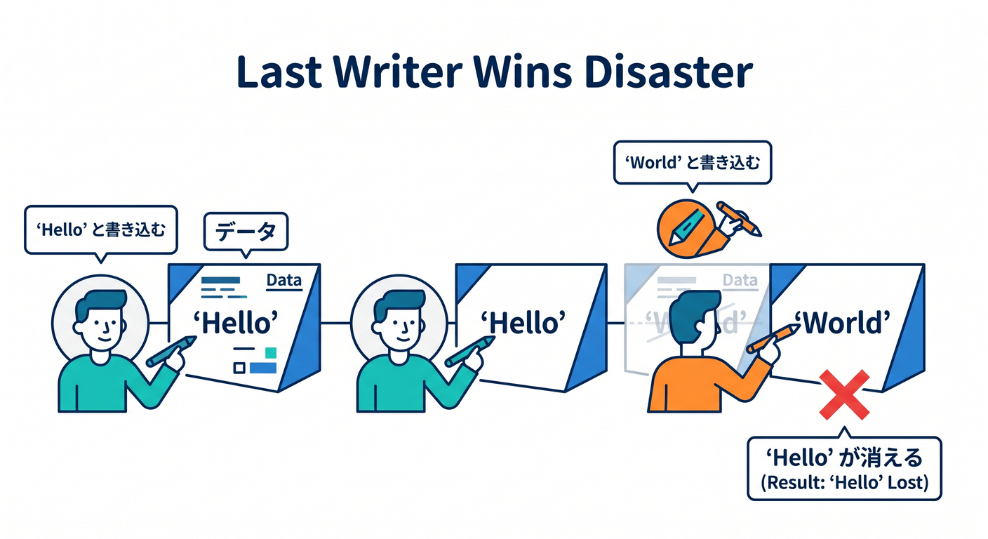 Last Writer Wins Disaster