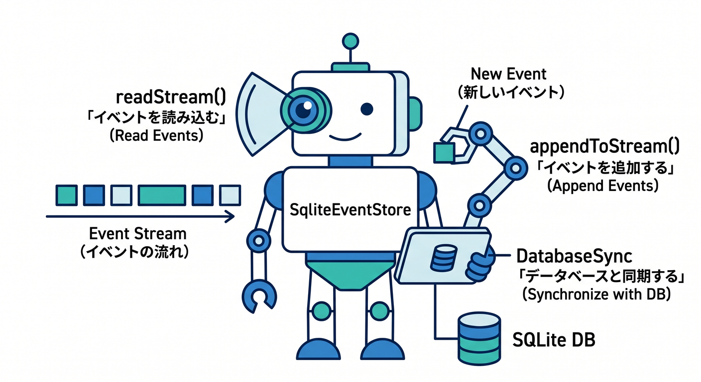 SqliteEventStore Class