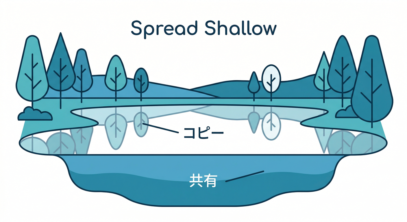 Spread Shallow