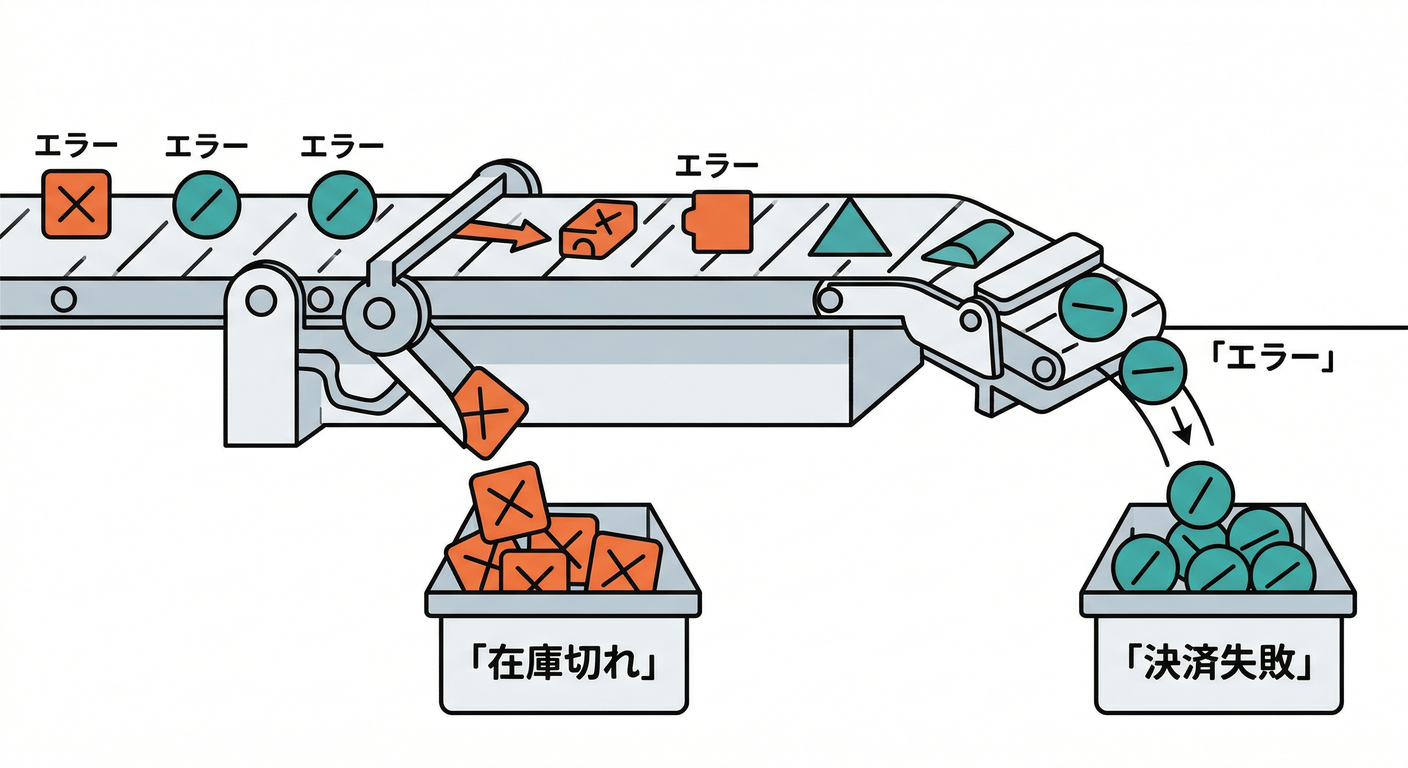 Error Sorting Conveyor (error_sorting_conveyor)
