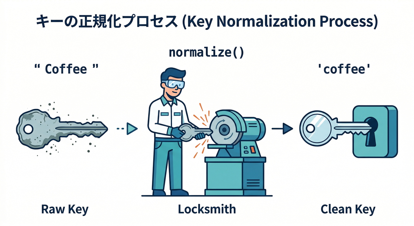 Key Normalization Locksmith (key_normalization_locksmith)