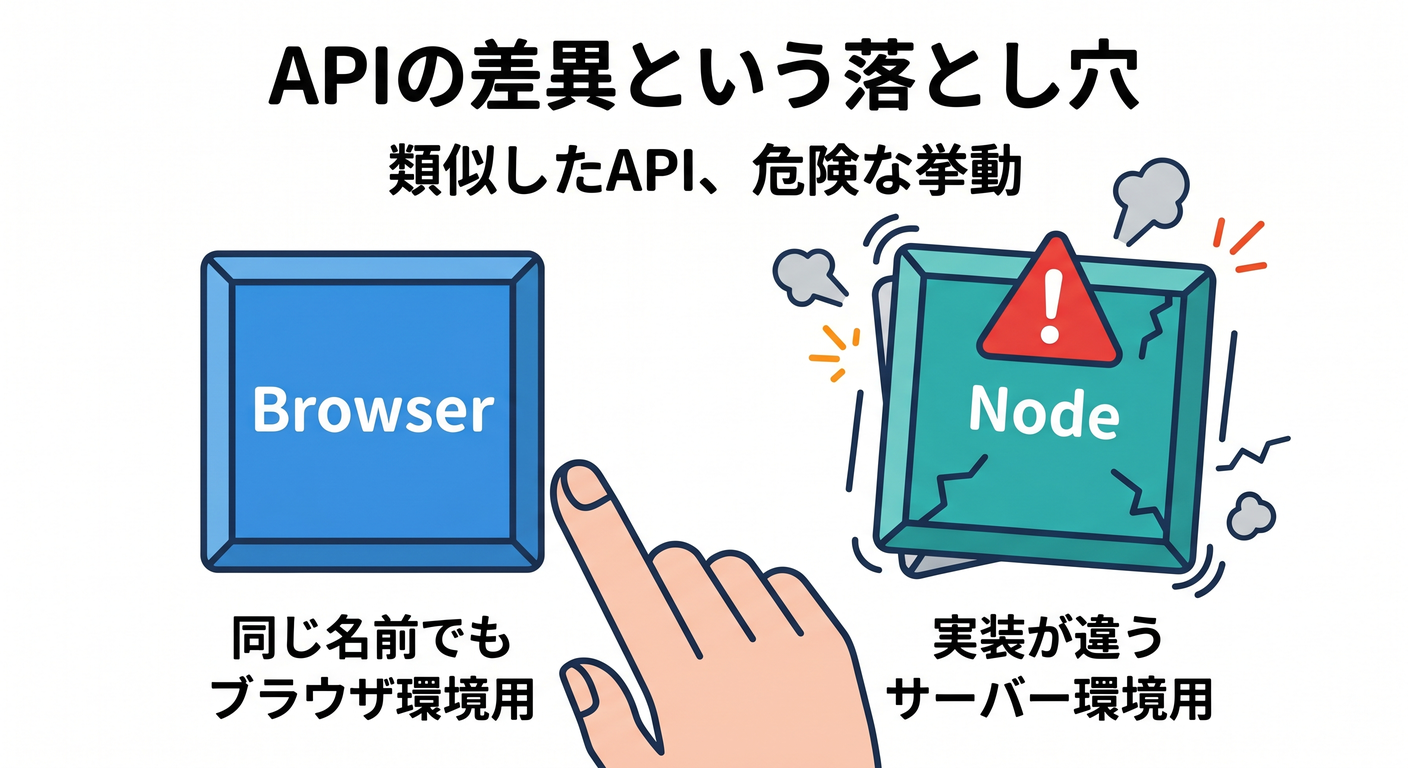 8) EventTarget と EventEmitter の“差”で事故りやすい所⚠️🧠
