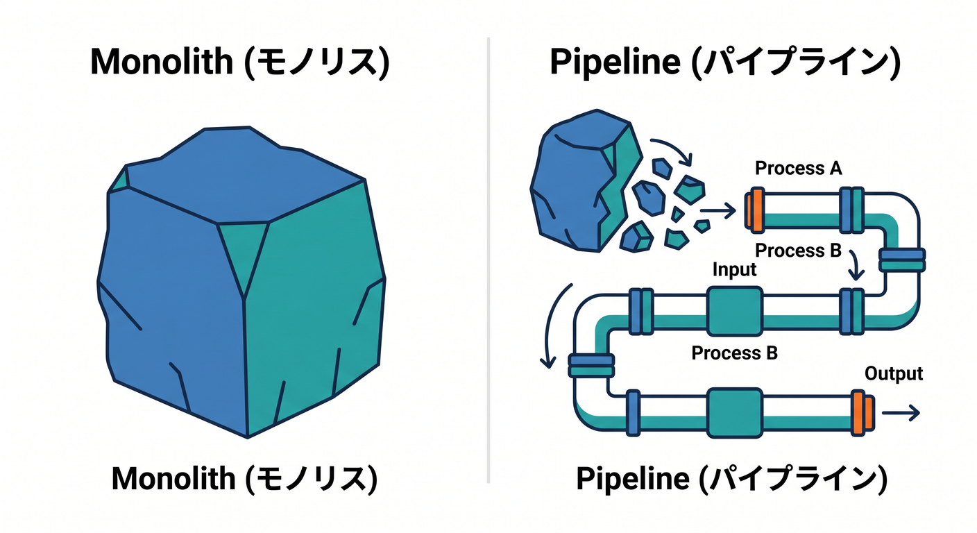 Monolithic vs Pipeline