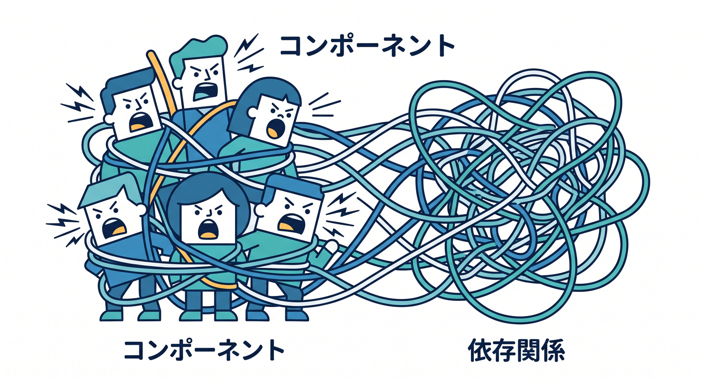 Spaghetti Mess Dependencies