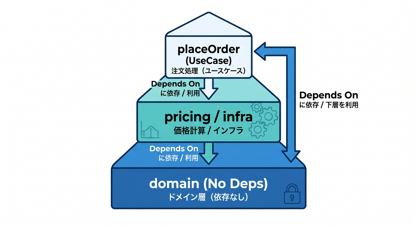 Dependency Flow Layering