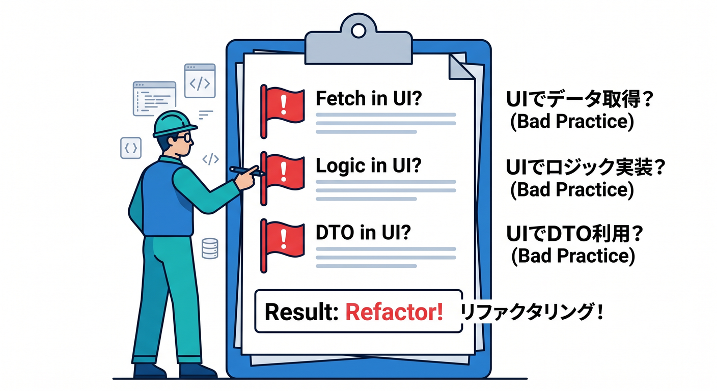 Checklist Warning