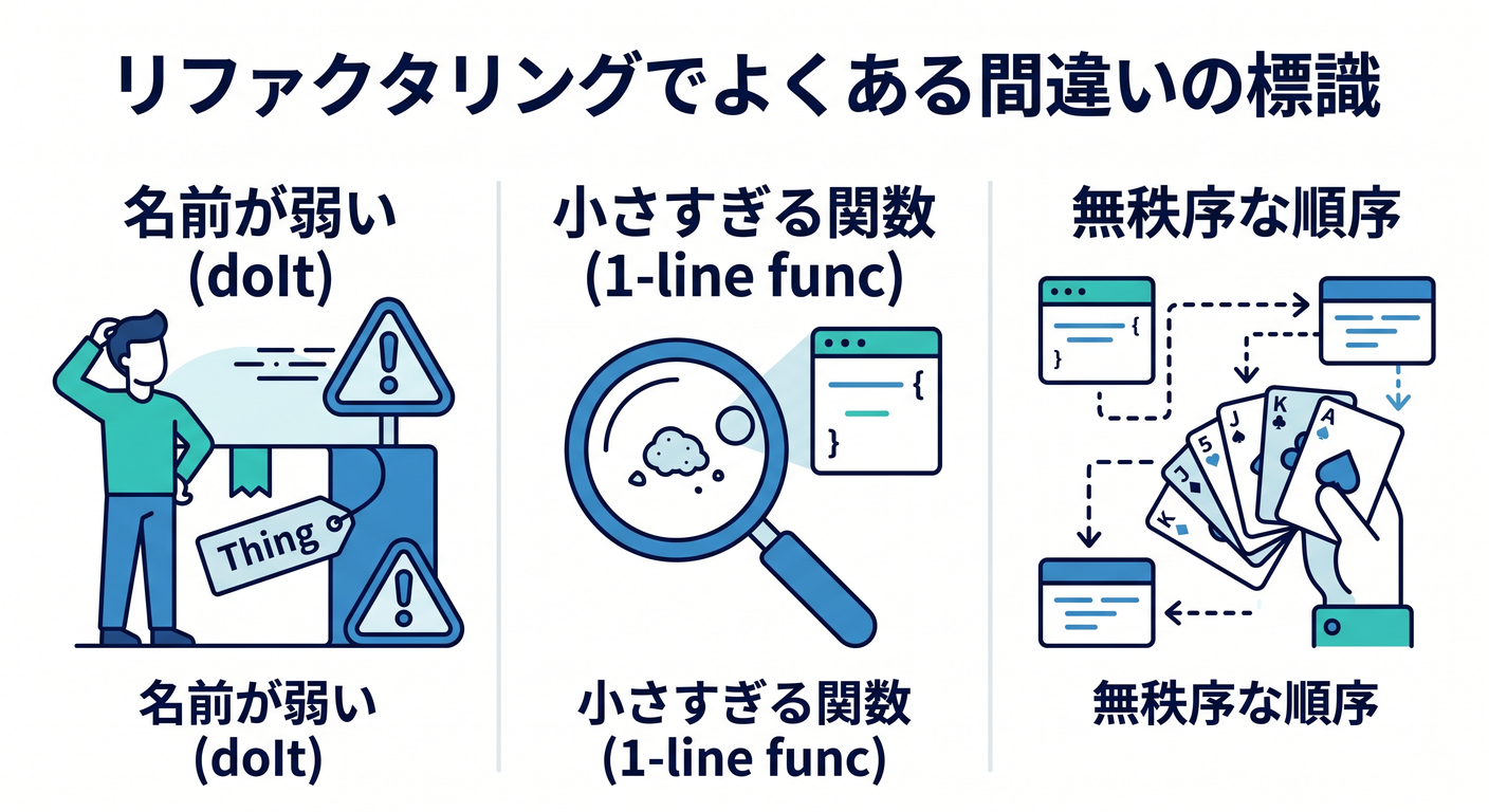 Common Mistakes Signs
