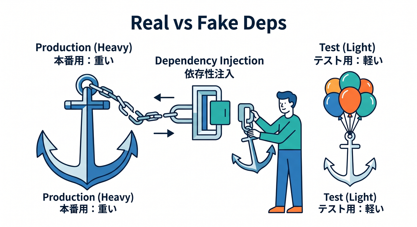 Real vs Fake Deps