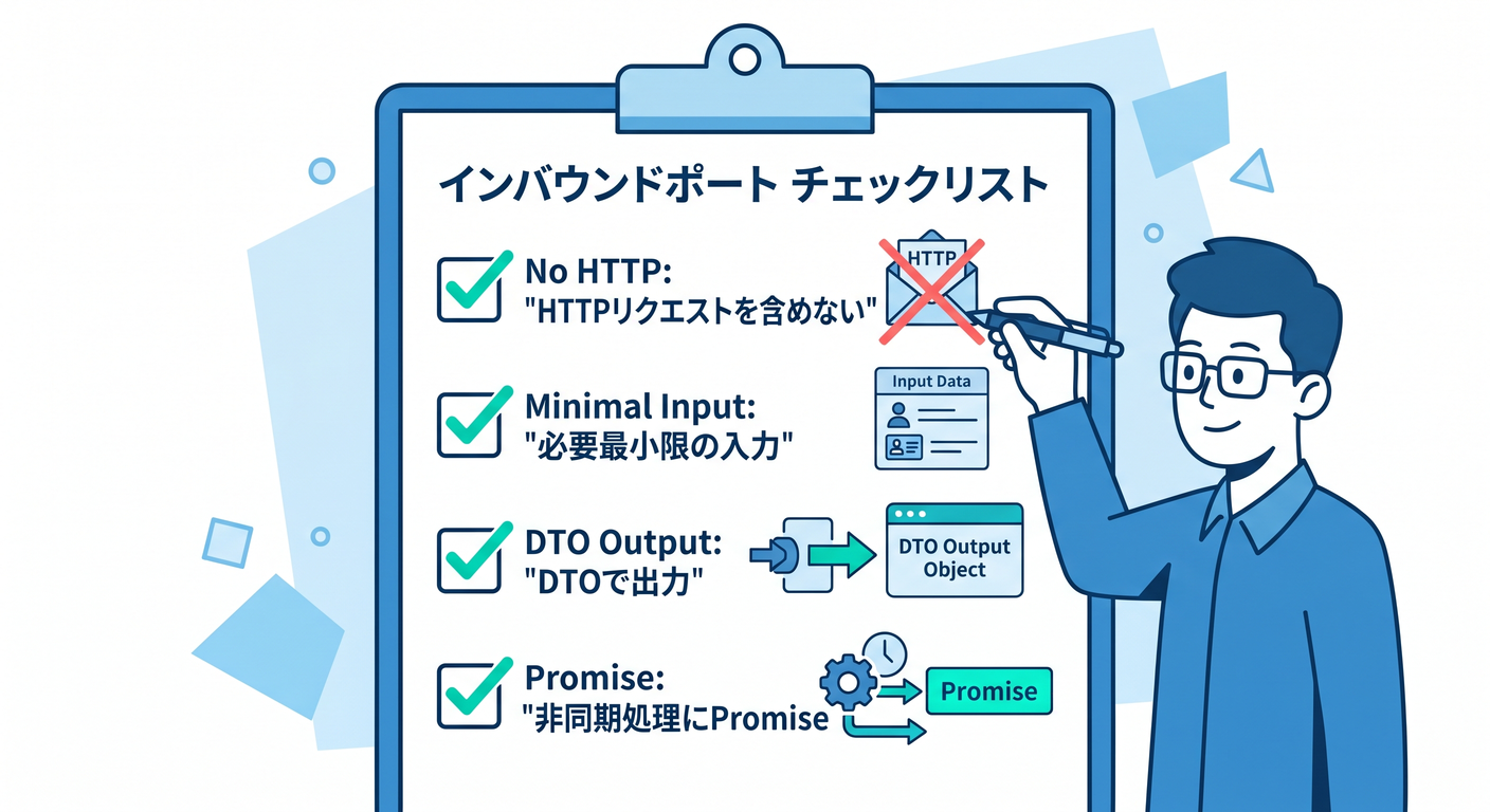 Inbound Port Checklist