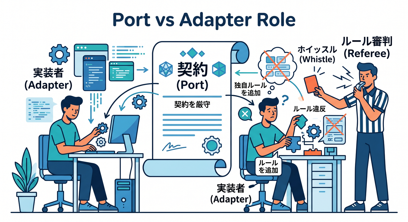 Port vs Adapter Role