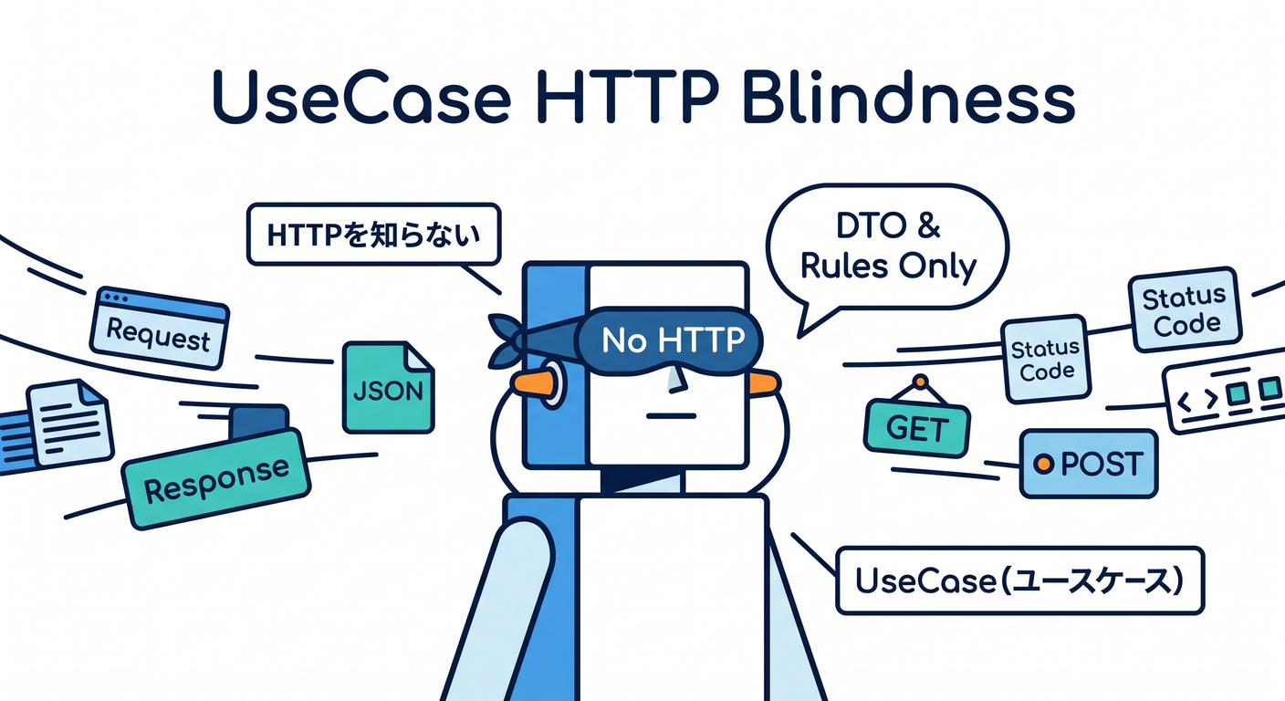 hex_ts_study_031[(./picture/hex_ts_study_031_usecase_blindness_to_http.png)
1) この章のゴール 🎯💕
ここまで作ってきた 中心(ドメイン+ユースケース) を、HTTPを足しても 1行も直さずに 動かせるようにするよ〜😊✨ できるようになることはこの3つ👇
- ✅ 「中心がHTTPを知らない」状態か、チェックできる
- ✅ HTTPの入口(Inbound Adapter)を追加しても中心が無傷でいける
- ✅ “変更するときに触る場所”を迷わない(=保守が怖くなくなる!)🛡️
2) まず結論:ユースケースは「HTTP語」をしゃべらない🧠🚫
![UseCase HTTP Blindness