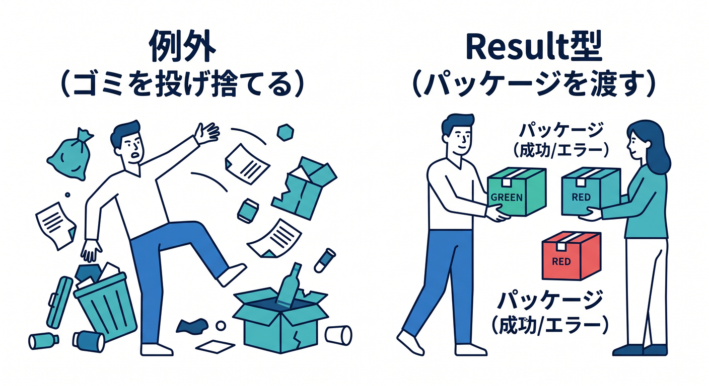 Result vs Exception