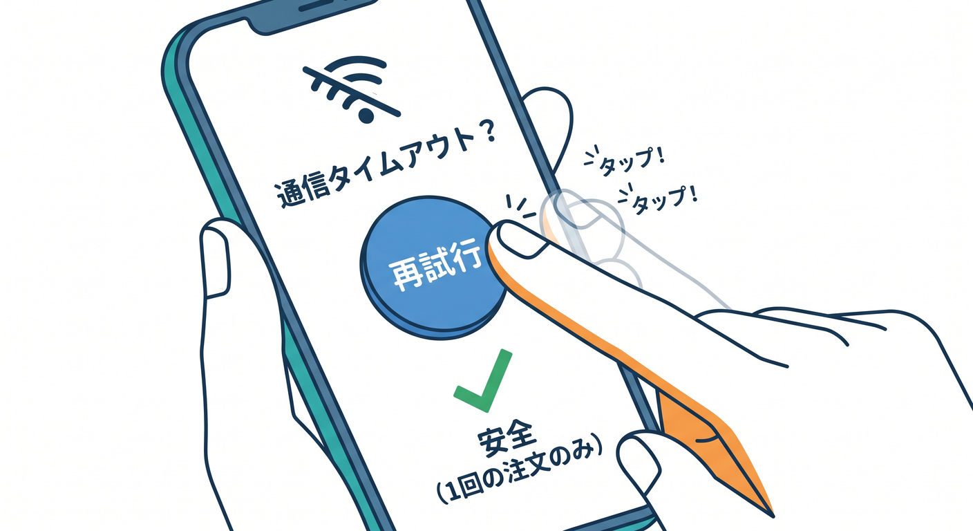 Smartphone Retry Accident Prevention