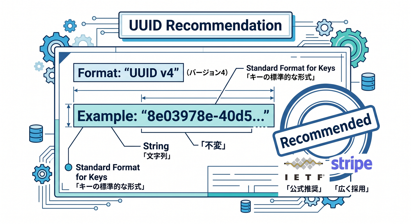 UUID Key Recommendation