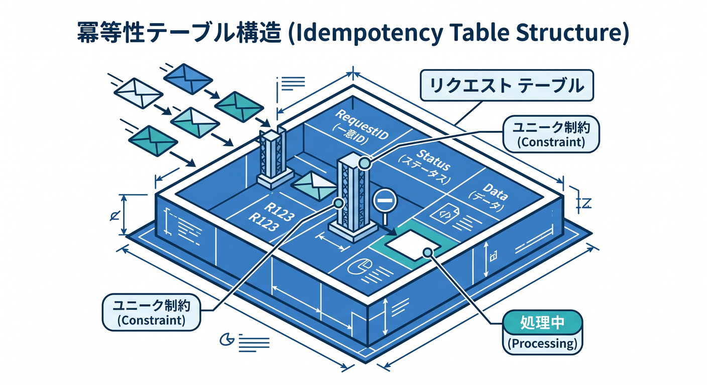 Idempotency Table Structure