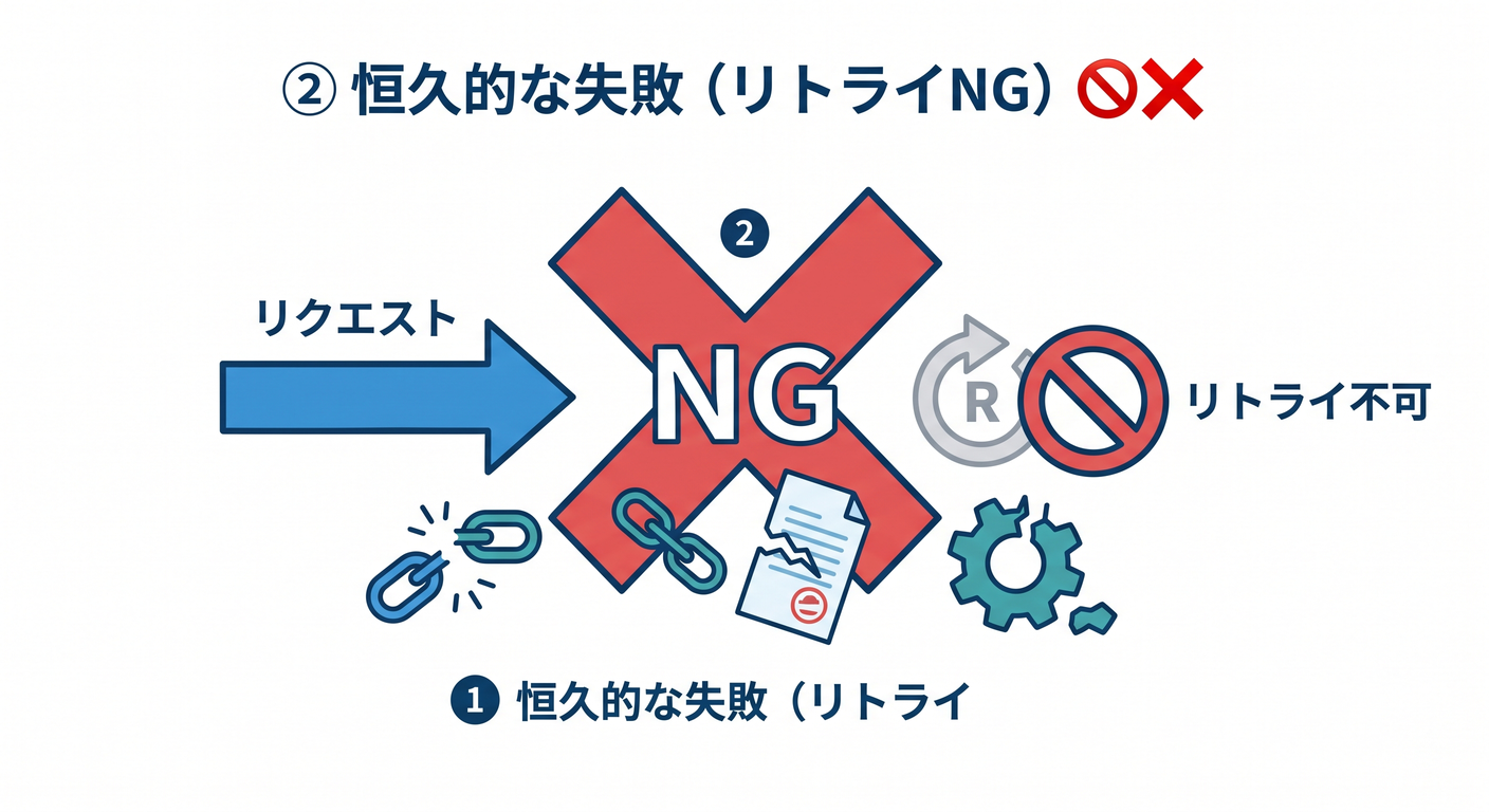 ②_恒久的な失敗リトライng