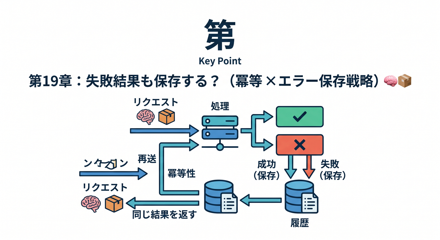 第19章失敗結果も保存する冪等__エラー保存戦略