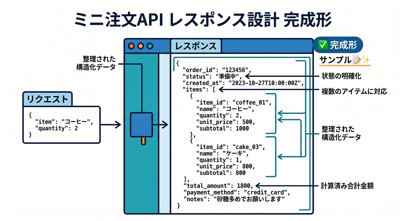 5_ミニ注文apiレスポンス設計の完成形サンプル