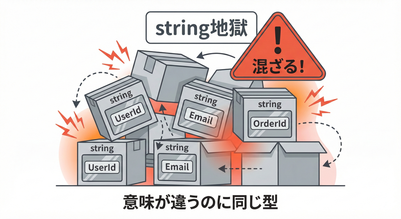 第7章 プリミティブ地獄(string/numberだらけ)を体験する🧟♀️➡️😇