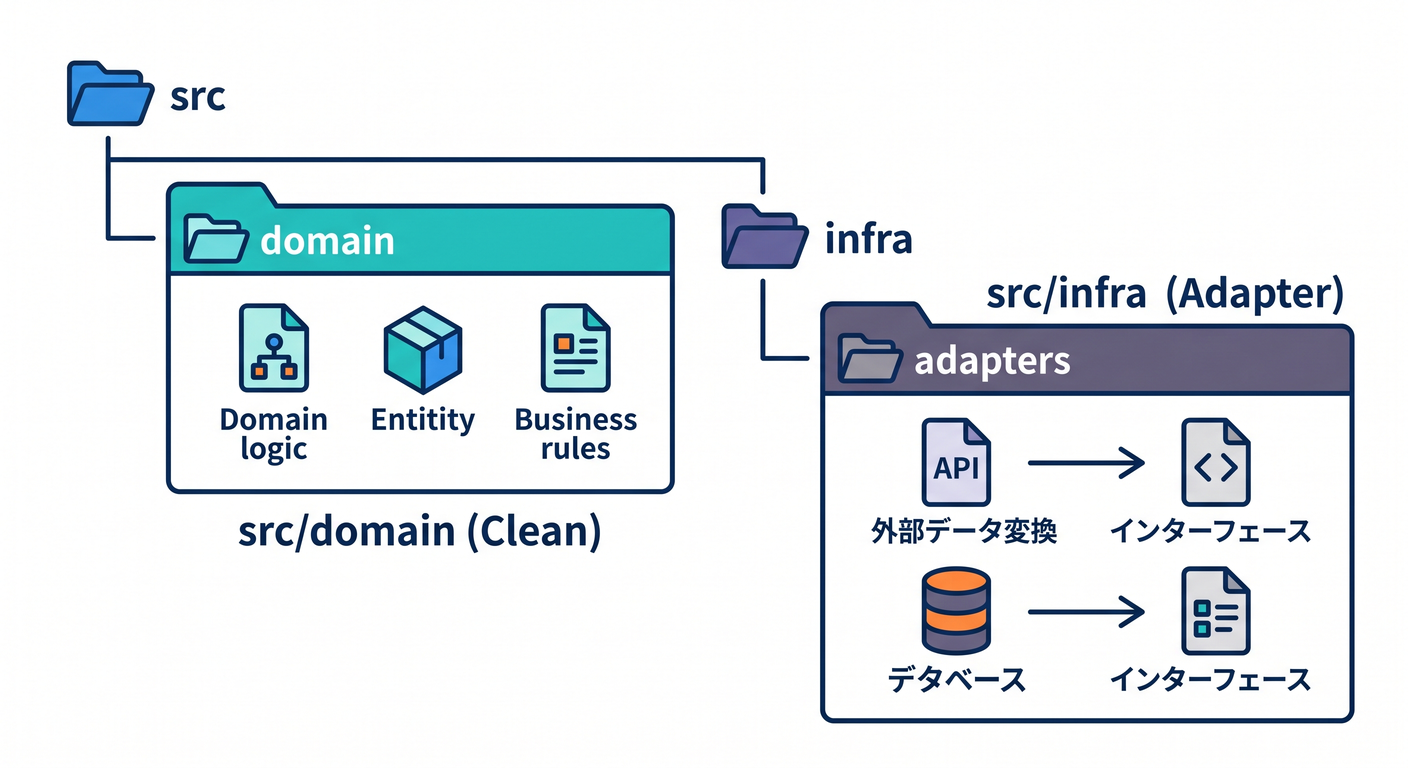 folder structure