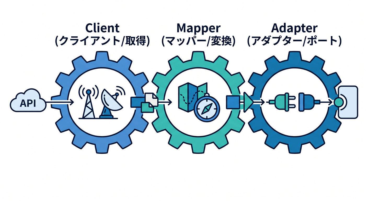 three components