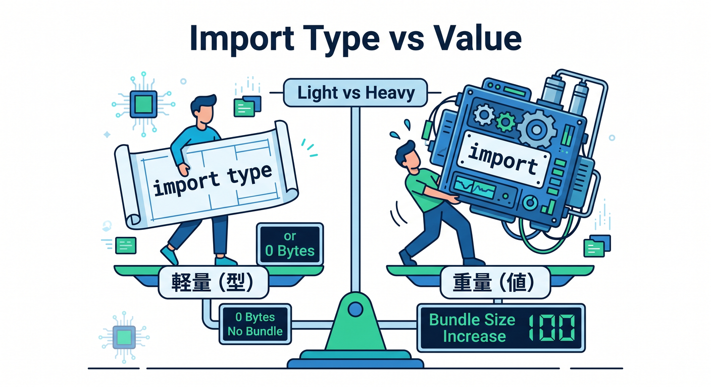 Import Type vs Value