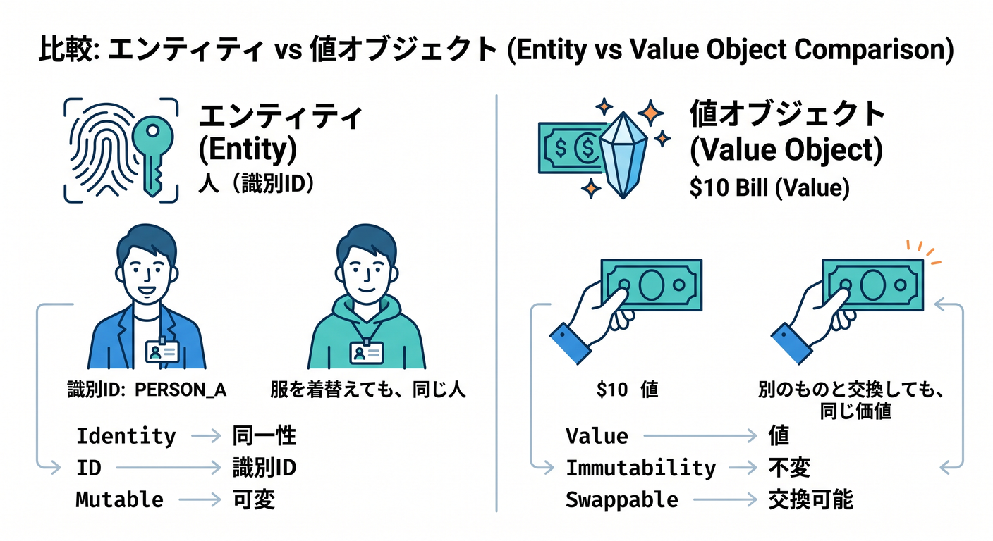 Entity vs VO Metaphor