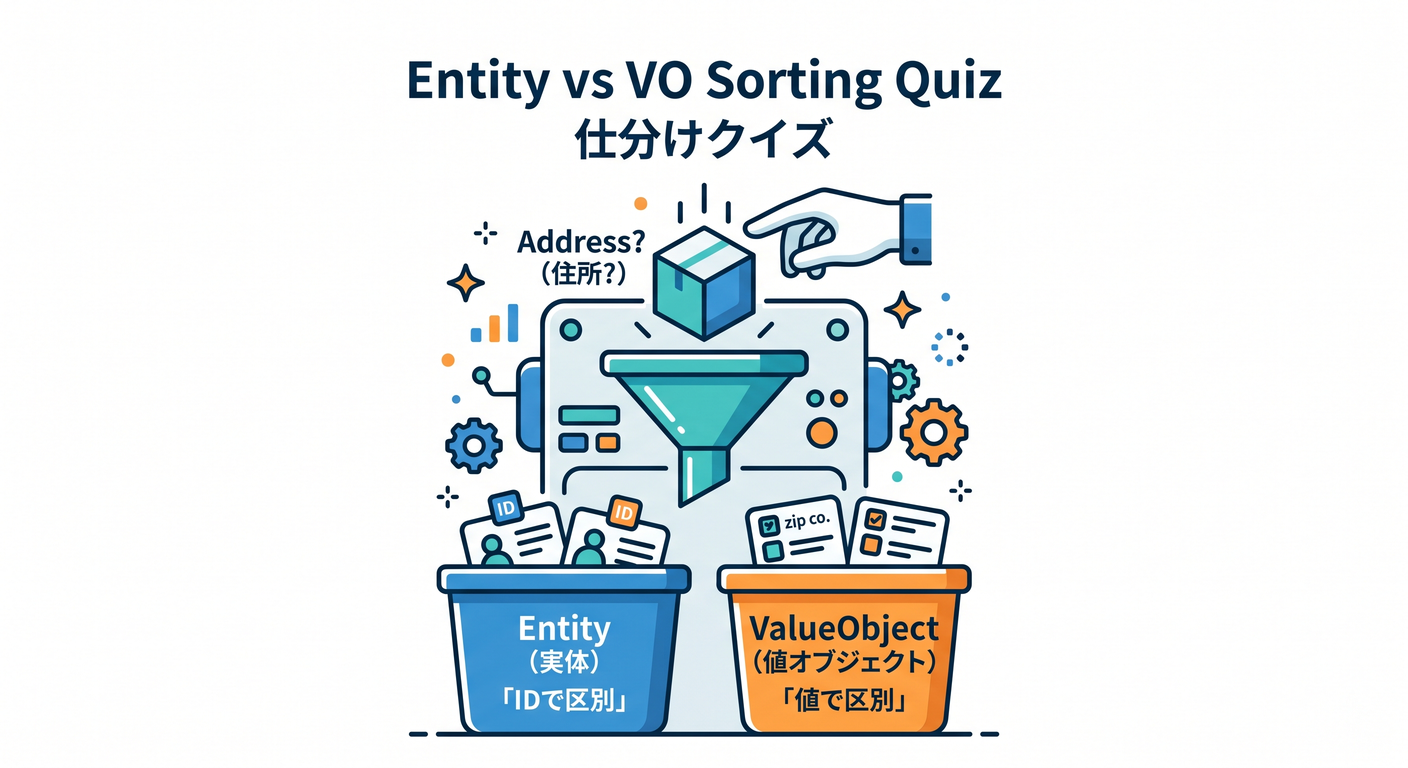 Entity vs VO Sorting Quiz